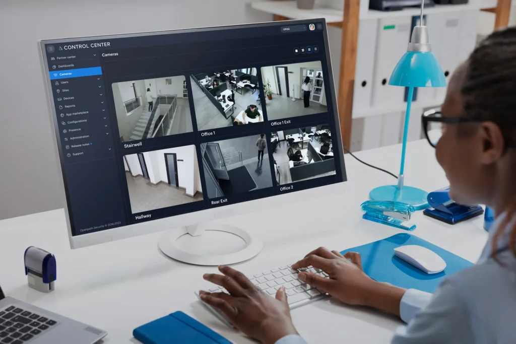 Lifestyle - Avigilon Alta Access - Control Center live feed